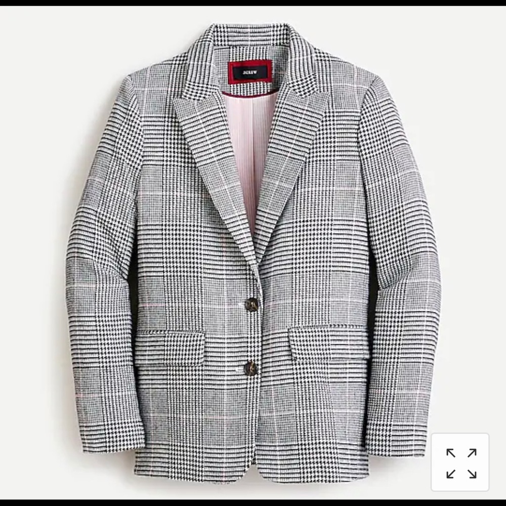 Like new J Crew boyfriend blazer Italian wool 0